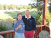 Bill & Sharon - looking across #3 & #5 fairways